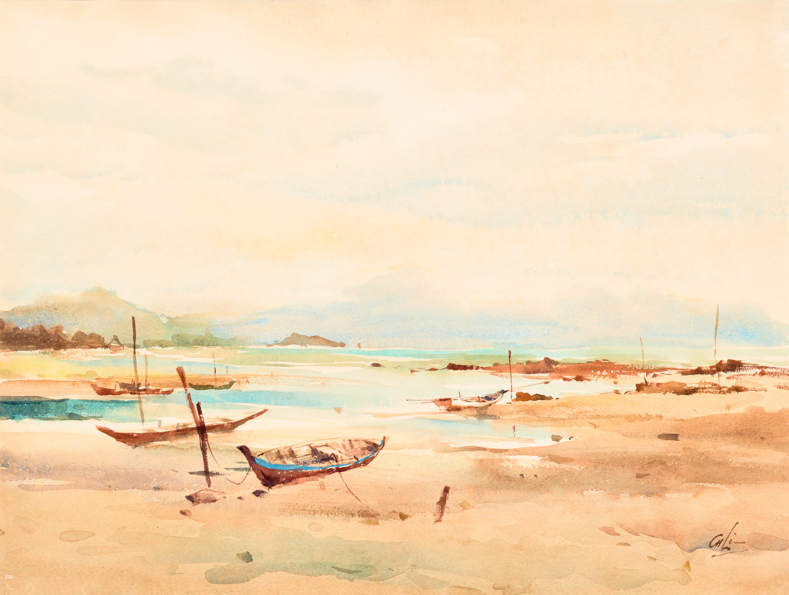 Ebb Tide at Changi Beach