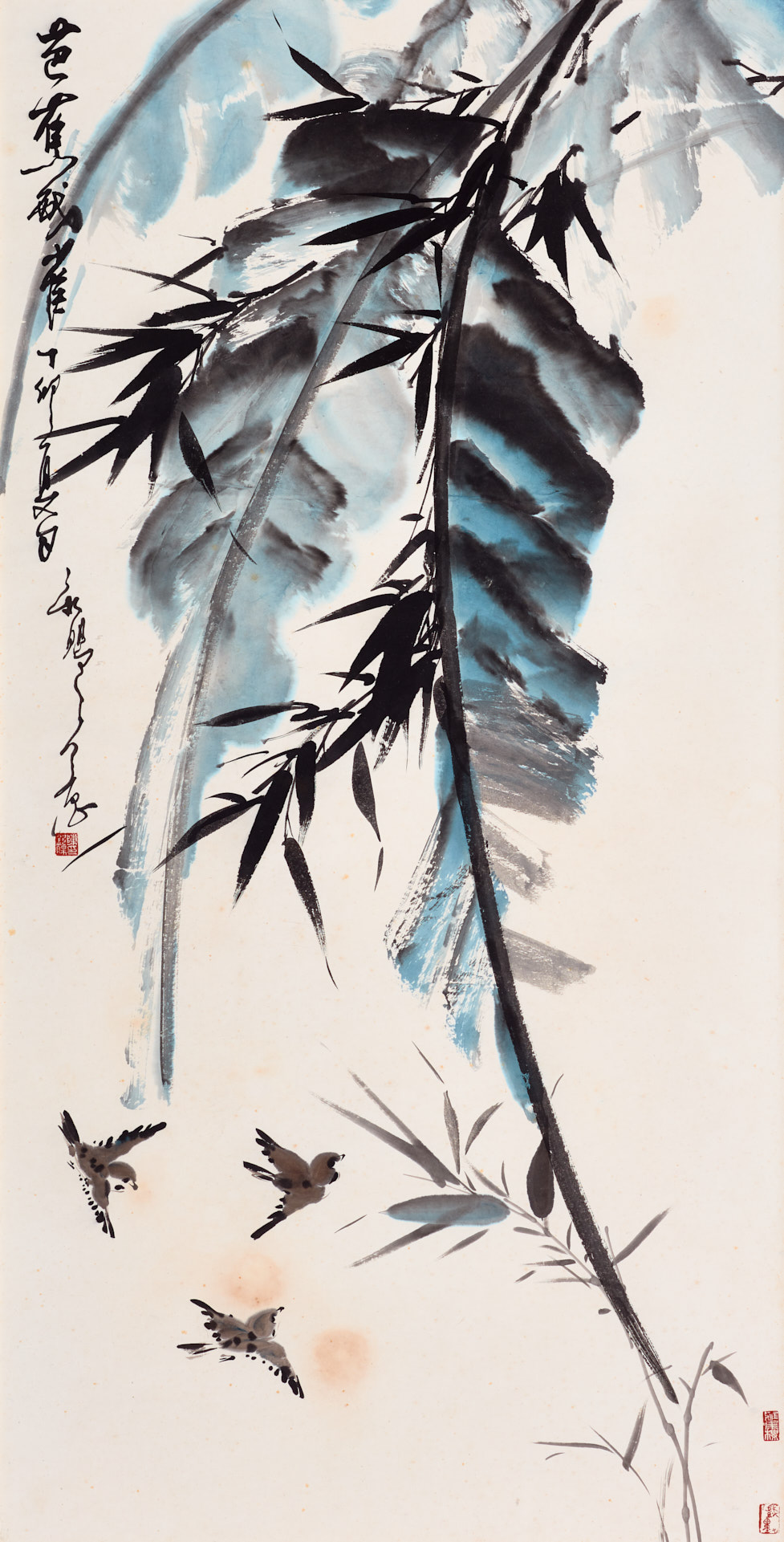 Banana Tree and The Sparrows
