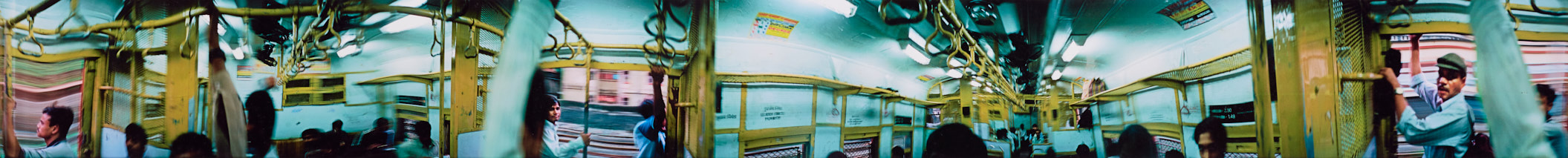 Inside Commuter Train