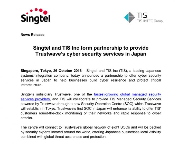 Singtel Notice