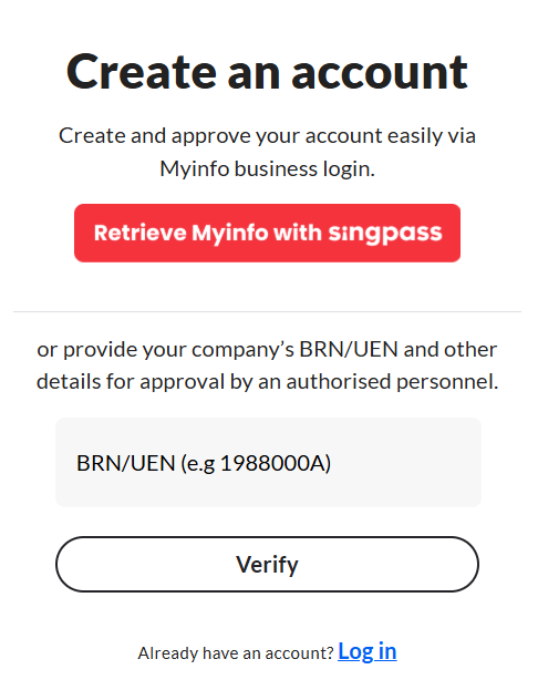 create Empower portal account