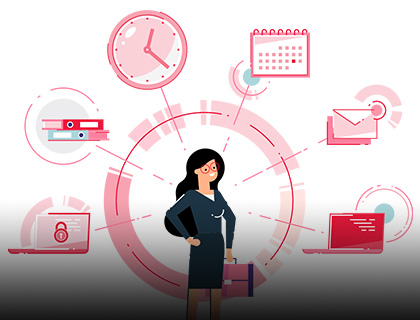Meet Lauren the Lawyer - An Office 365 Infographic