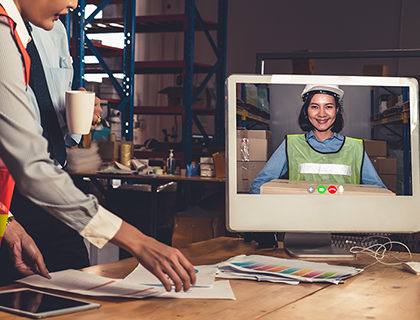 Embrace video conferencing for seamless collaboration in manufacturing