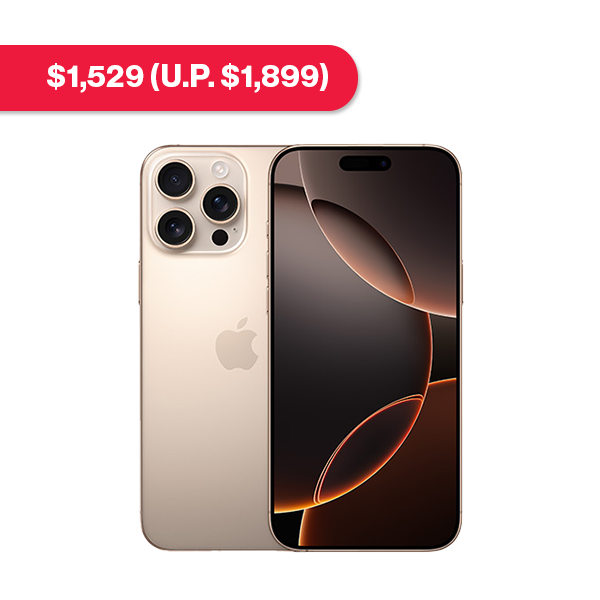 Shop iPhone 16 Pro Max on Singtel's no-contract SIM Only plan.
