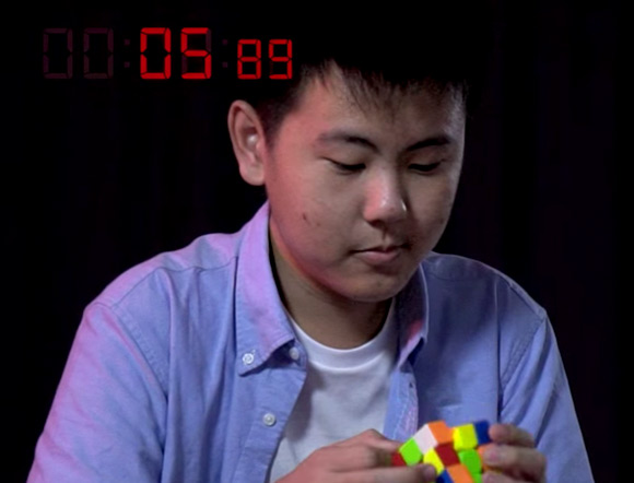 Singapore's fastest speedcuber