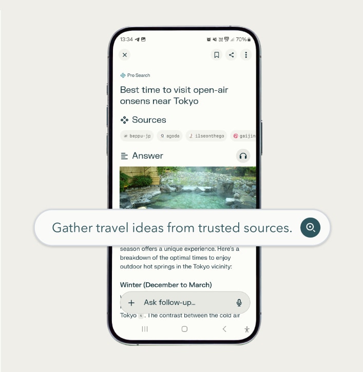 Gather travel ideas from trusted sources.