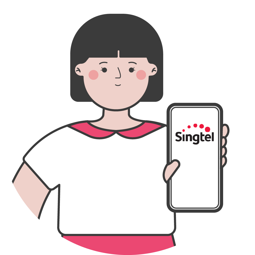 Singtel postpaid personal mobile subscriber eligible for Singtel Bill Protect