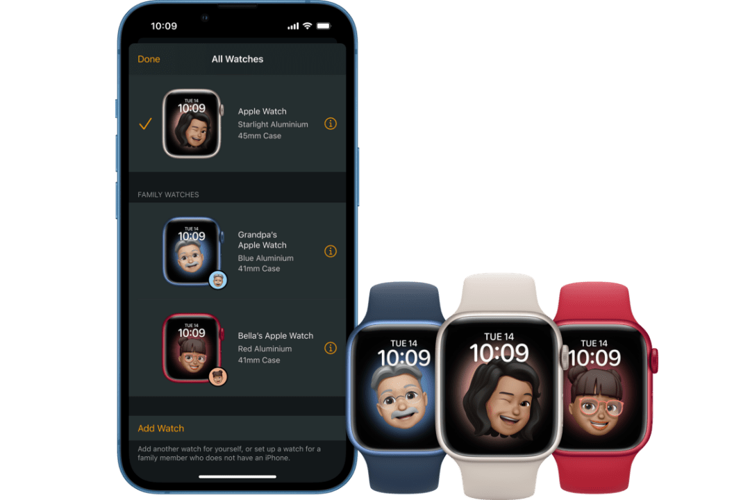 t mobile apple watch family setup