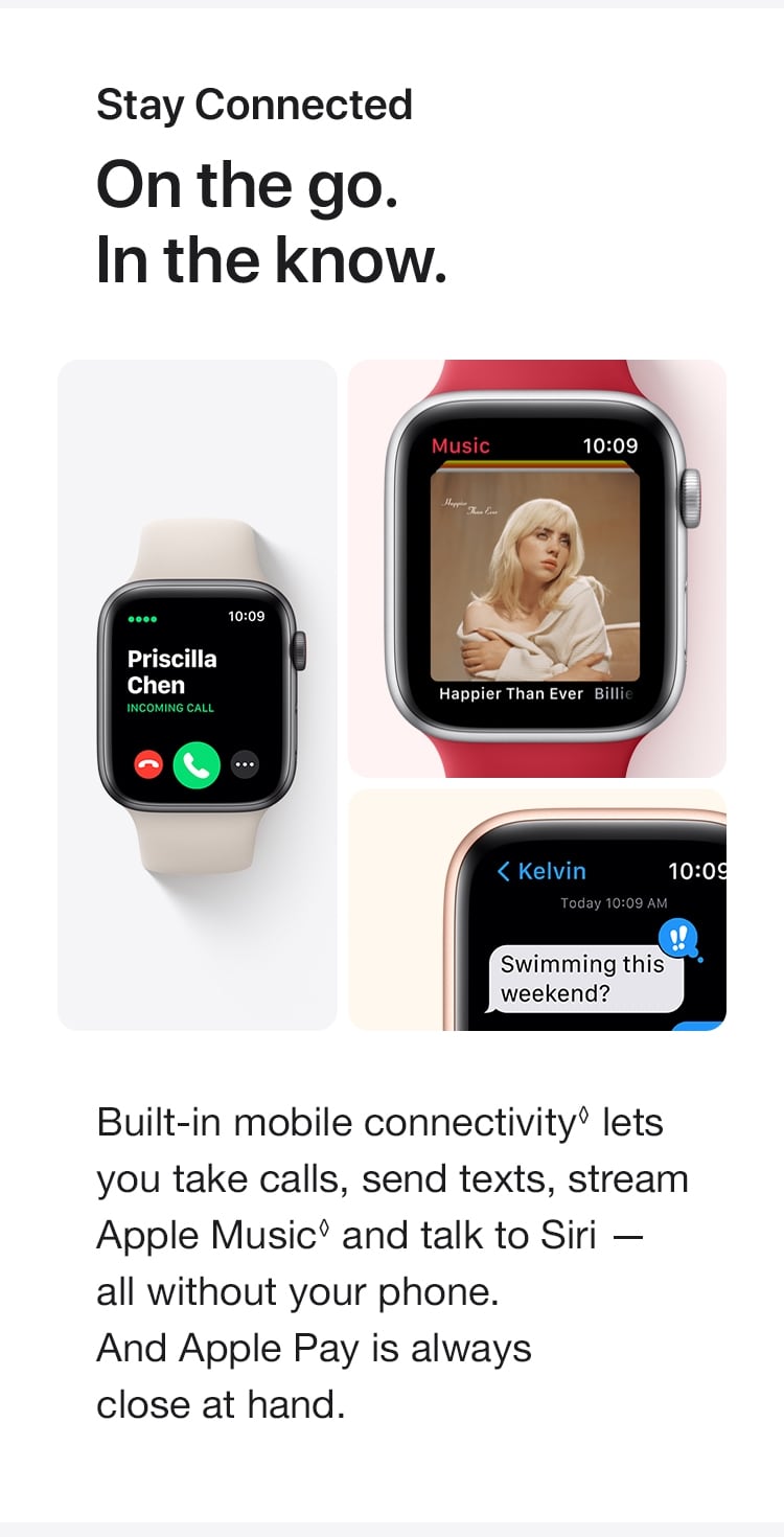 Apple watch se singtel