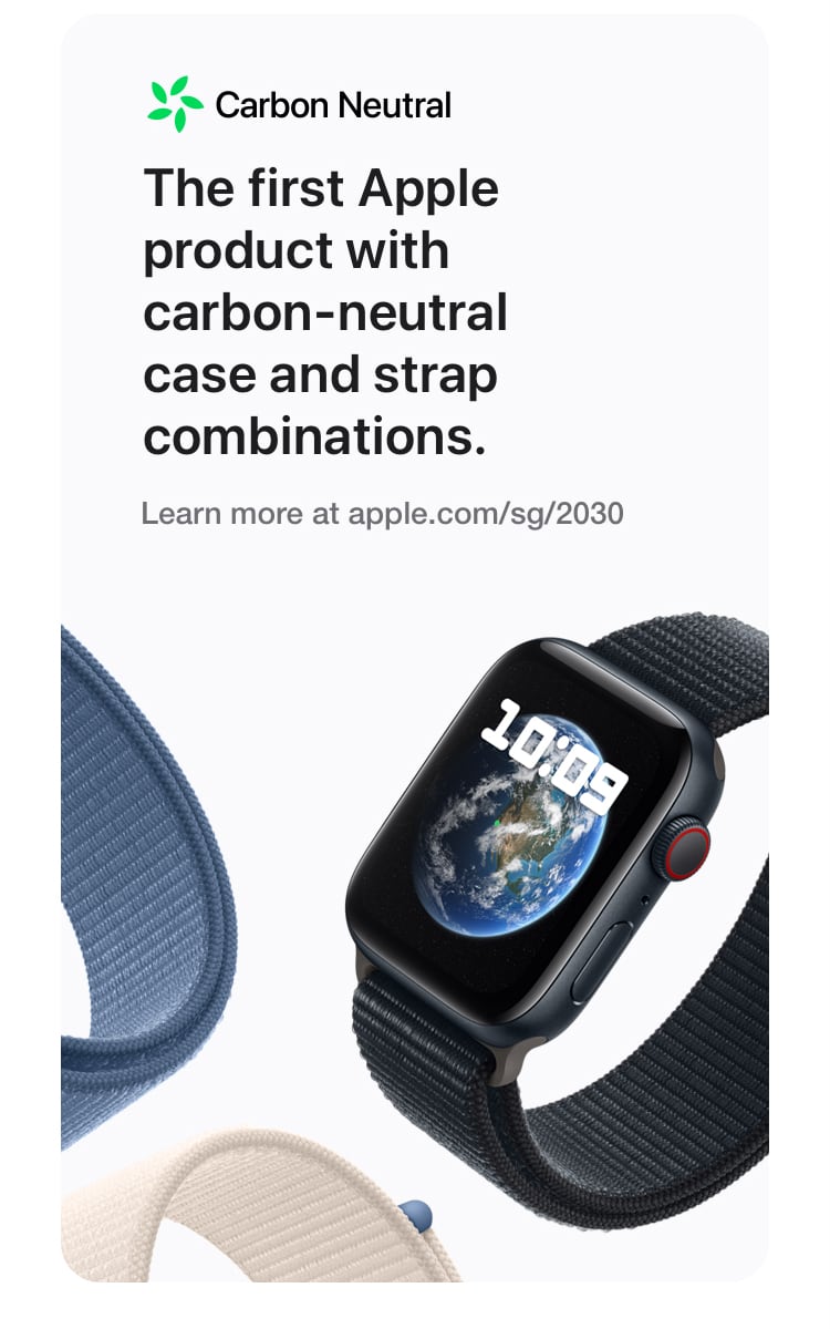 Apple watch shop se singtel