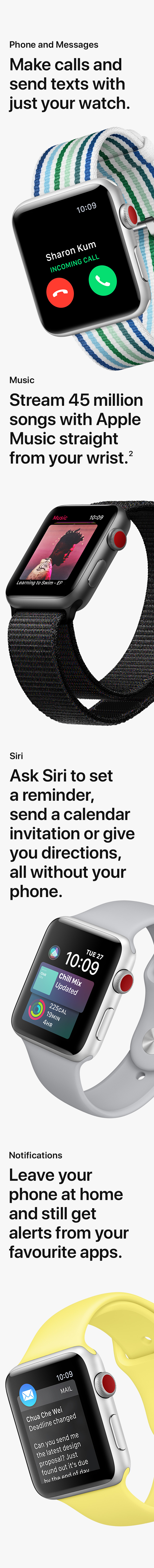 Apple Watch Series 3 Cellular