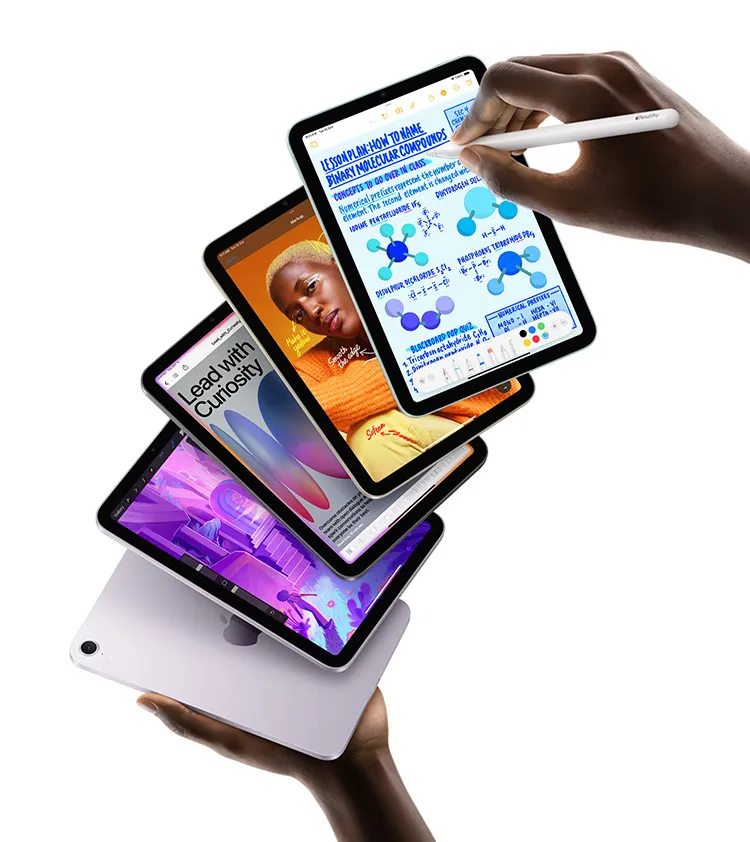 iPad mini is built for Apple Intelligence,◊Refer to legal disclaimers which helps you write, express yourself and get things done effortlessly. And it features ultra‑fast performance with the A17 Pro chip, inspires limitless creativity with Apple Pencil Pro◊Refer to legal disclaimers and comes in four gorgeous colours.