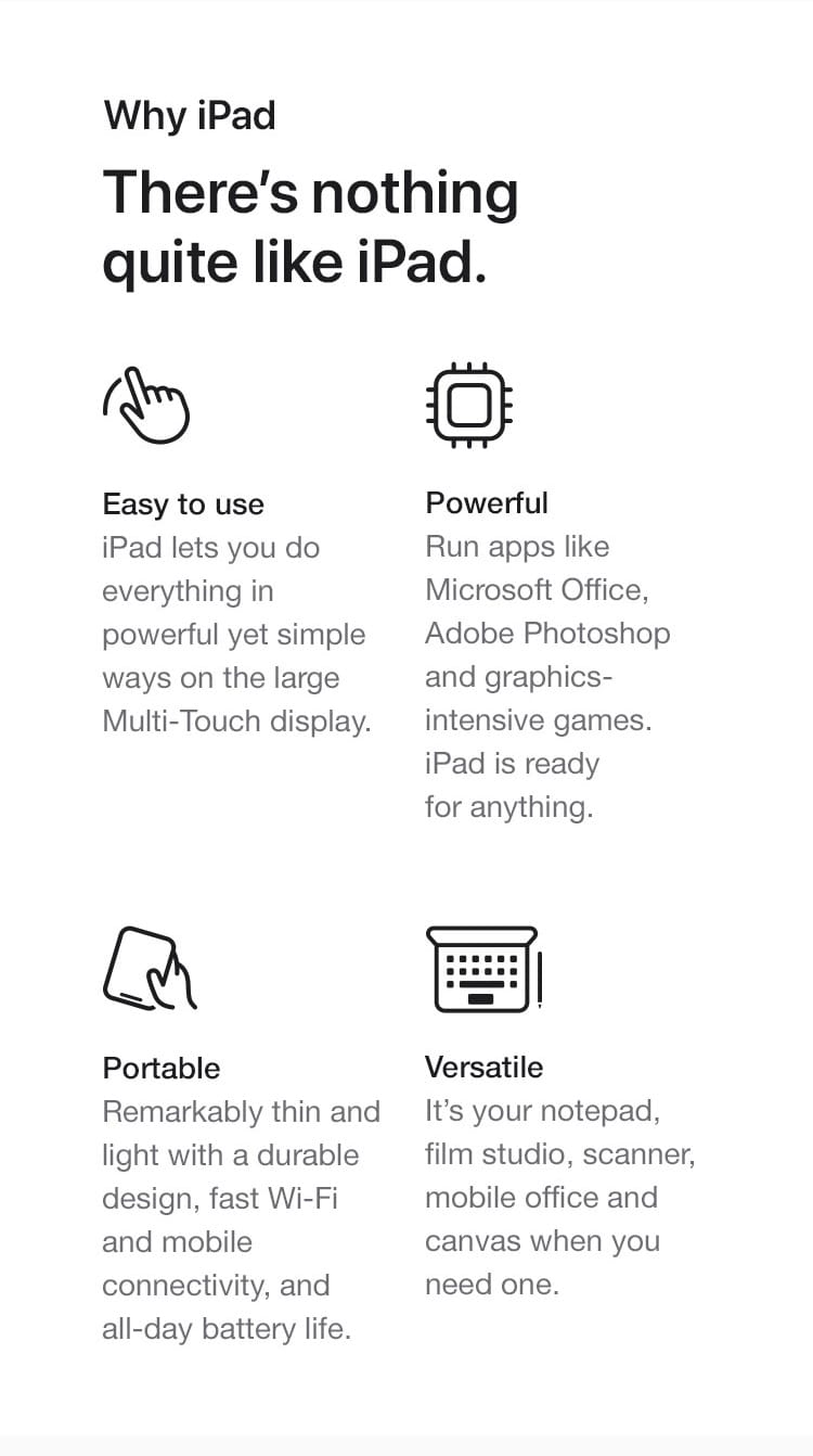 Easy to use. Powerful. Portable. Versatile.