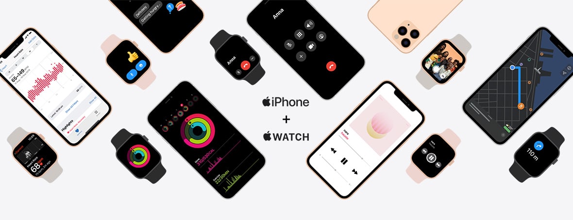 iPhone + Apple WATCH - Desktop 01