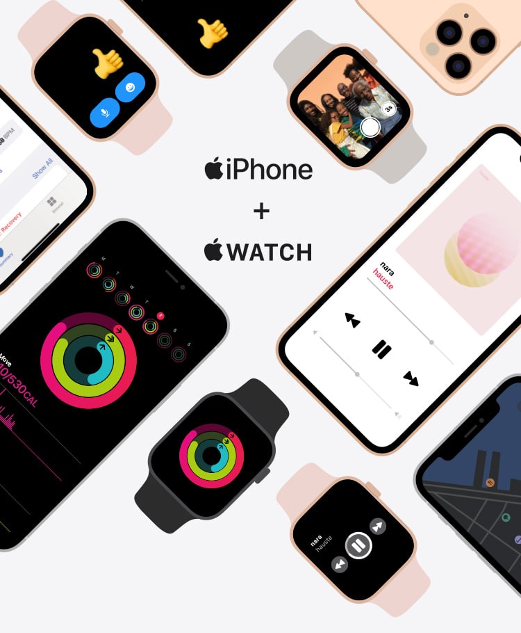 iPhone + Apple WATCH - Mobile 01