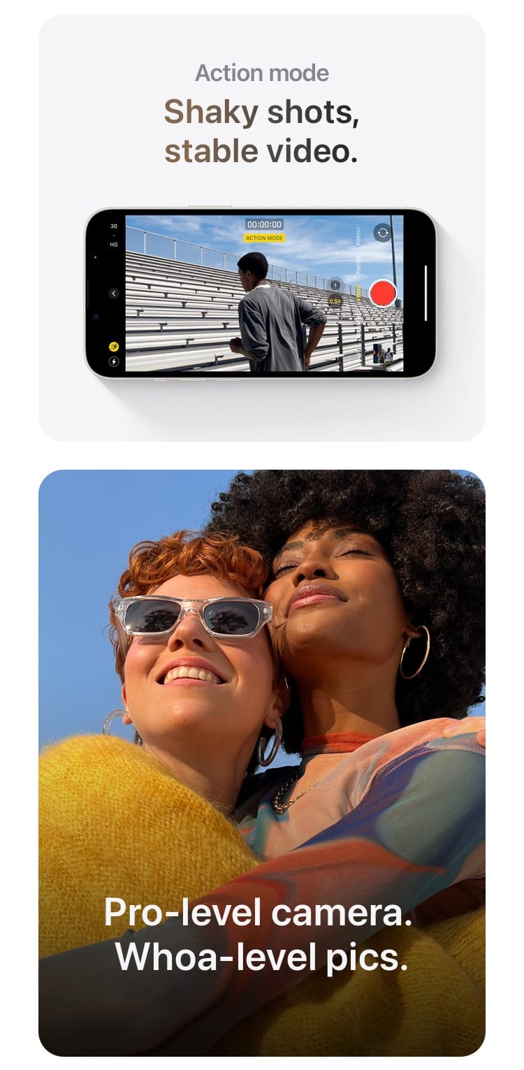 iPhone 14 specs includes pro-level camera function - Singtel
