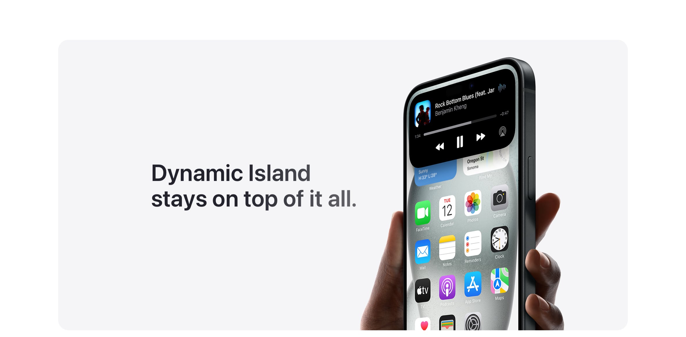 iPhone 15 Dynamic Island - Singtel