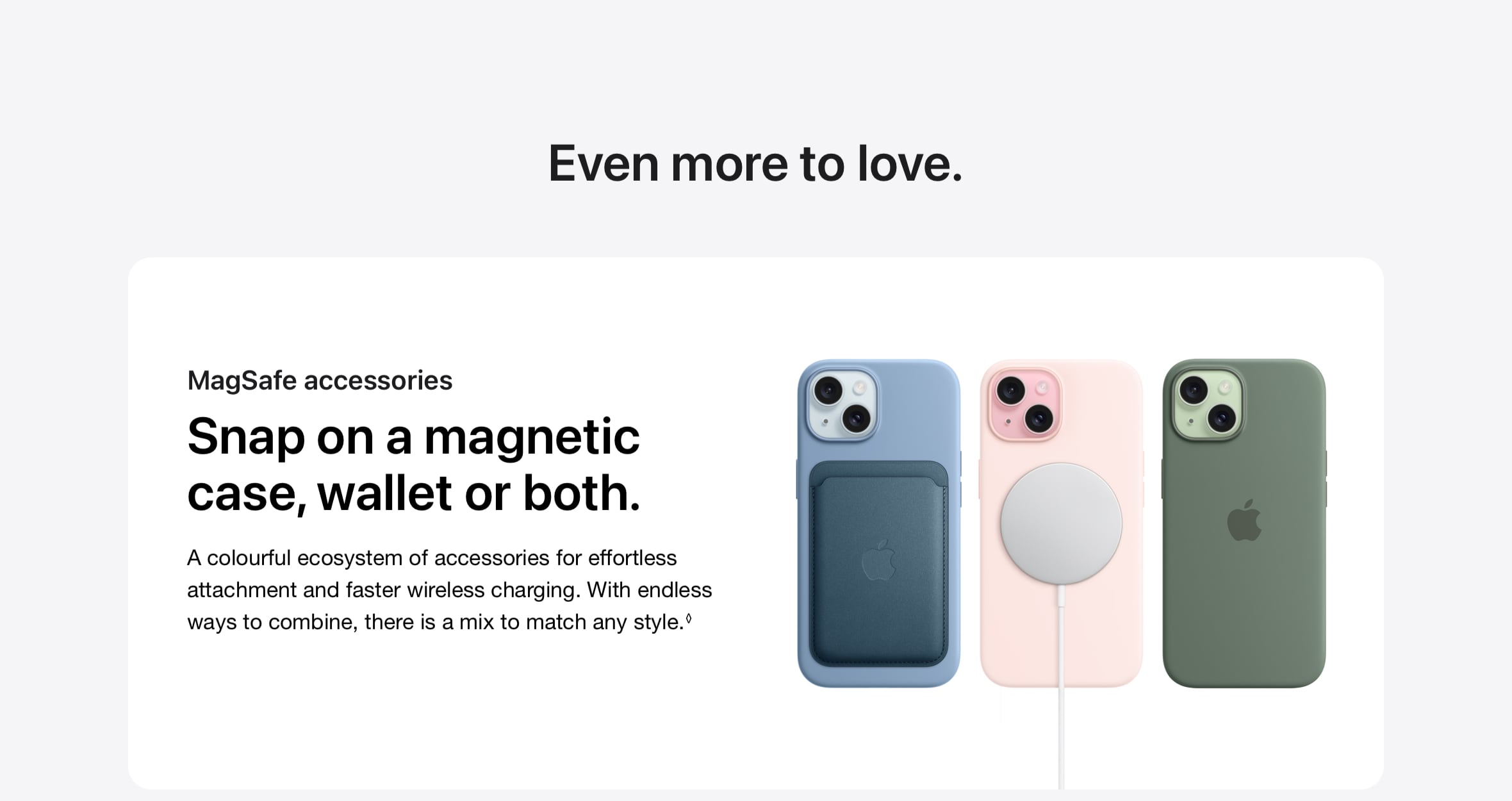 Choose from a variety of magsafe accessories for your iPhone 15 - Singtel