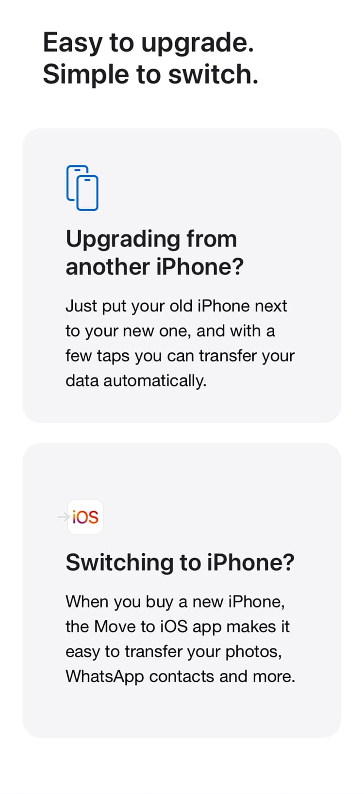 iPhone 15: Upgrade/switch made easy - Singtel