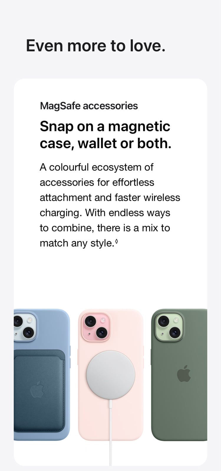 Choose from a variety of magsafe accessories for your iPhone 15 - Singtel