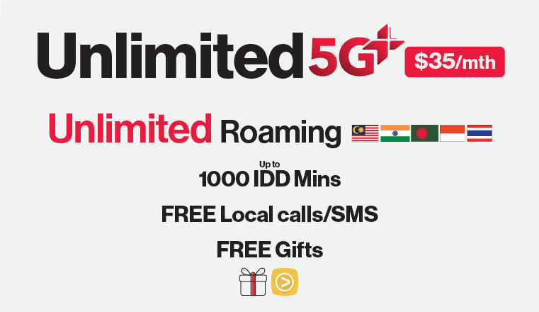 Unlimited 5G Data