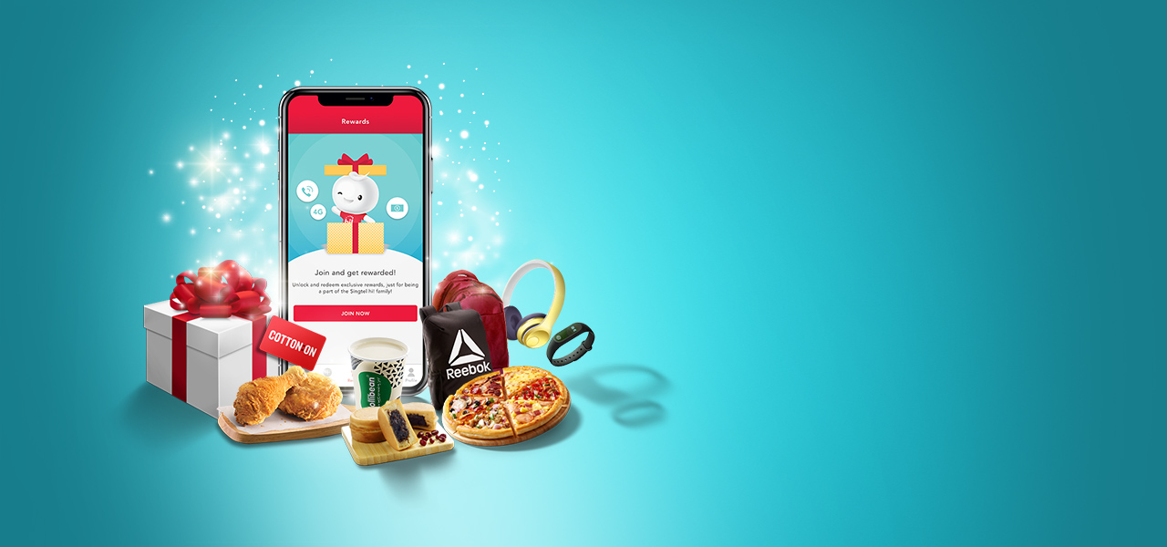 hi!Rewards electronics and food