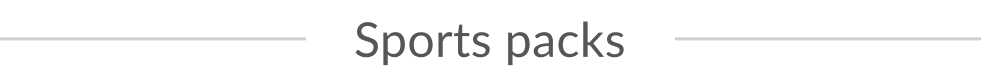 Singtel TV Sports packs