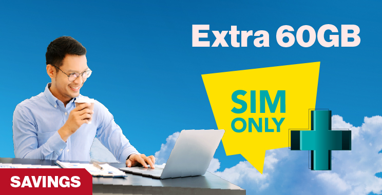 Singtel SG60 Deal: Extra 60GB of local data when you sign up for Business 5G+ SIM Only Plus plan