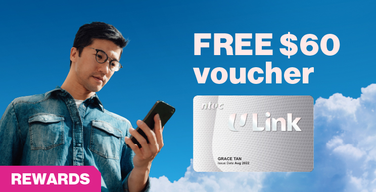 Singtel's SG60 deal: Get FREE $60 voucher for the first 300 NTUC members to recontract for selected Singtel services!