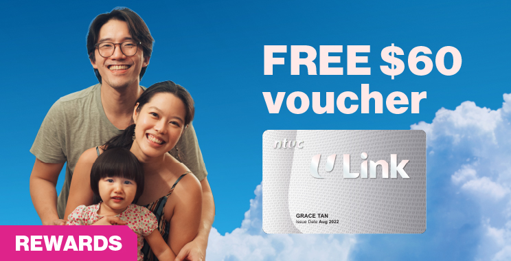 Singtel's SG60 deal: Get FREE $60 voucher for the first 300 NTUC members to sign up for selected Singtel services!