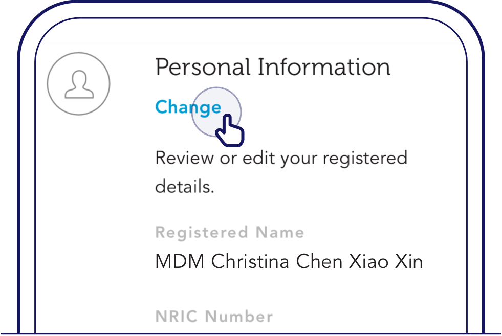 Update personal information - Singtel Support