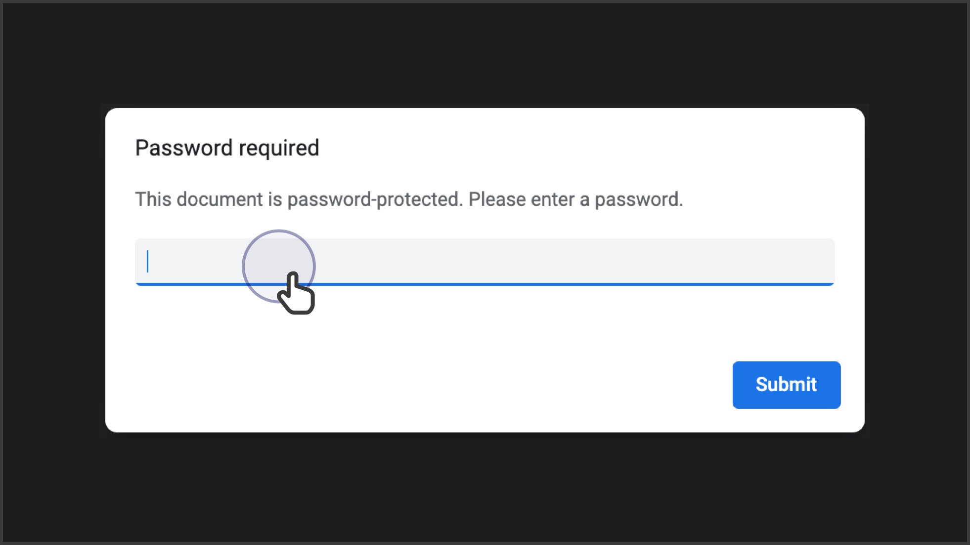 “Service Agreement forms password prompt
