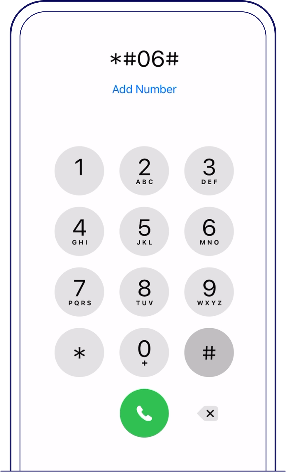 To check if your Apple device is eSIM-compatible, dial *#06# – Singtel eSIM
