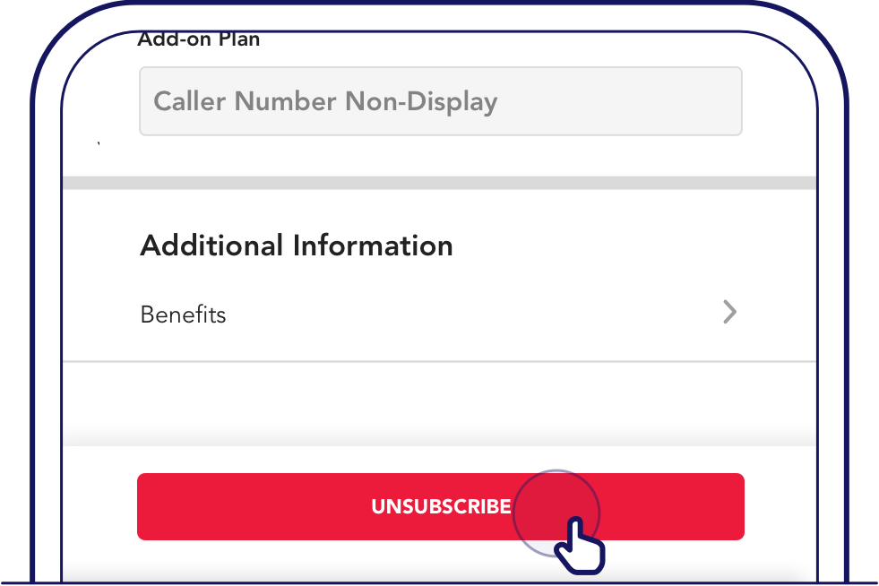 Tap on Unsubscribe to view unsubscription summary - My Singtel App