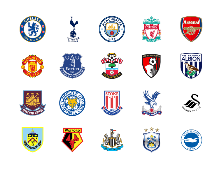 Premier League Teams Map A Song With All 92 English League Soccer