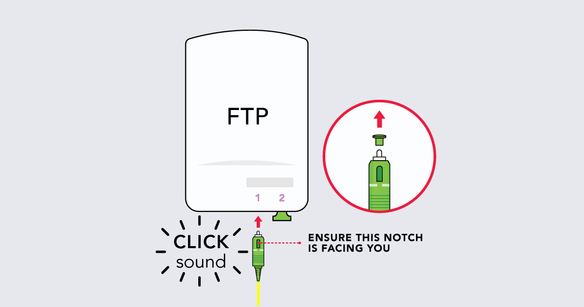 Step 2: Fibre Termination Point(FTP) - Singtel