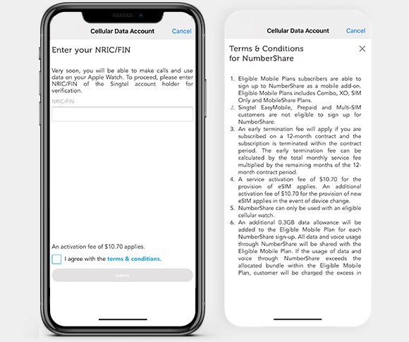 numbershare singtel